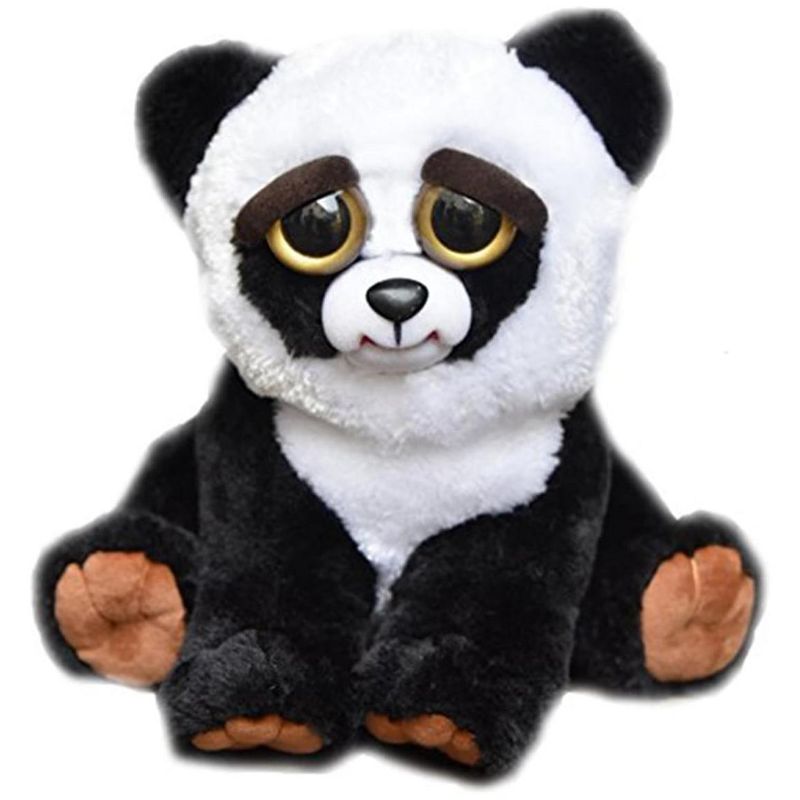 William Mark Corporation Feisty Pets Black Belt Bobby 8.5" Plush Panda