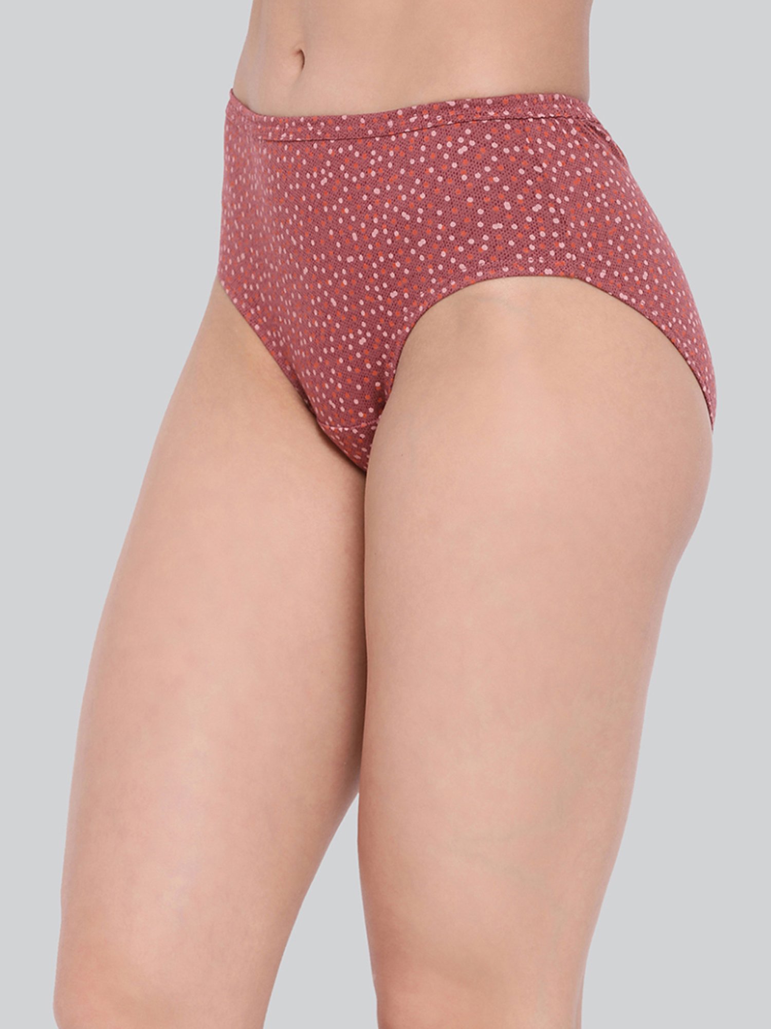 Lyra Assorted Color Cotton Printed Hipster Panties - Pack Of 8