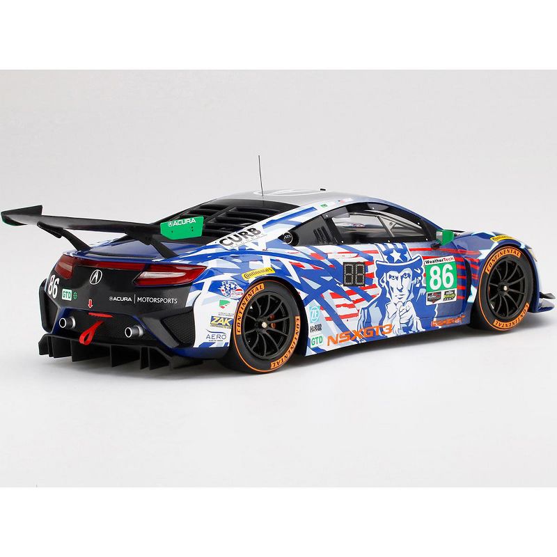 Acura NSX GT3 #86 "Uncle Sam" IMSA Championship Watkins Glen (2017) 1/18 Model Car by Top Speed