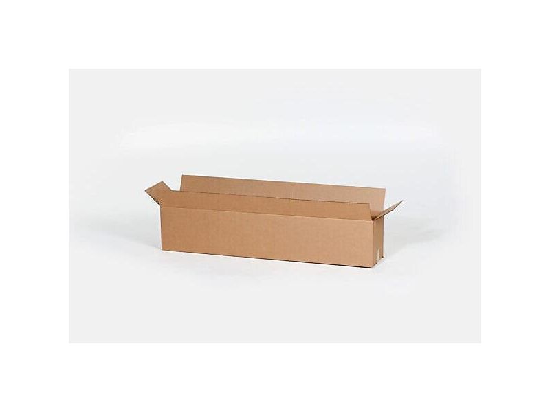 The Packaging Wholesalers 10" x 4" x 4"'' Shipping Boxes, 32 ECT, Brown, 25 /Bundle (1044) BS100404
