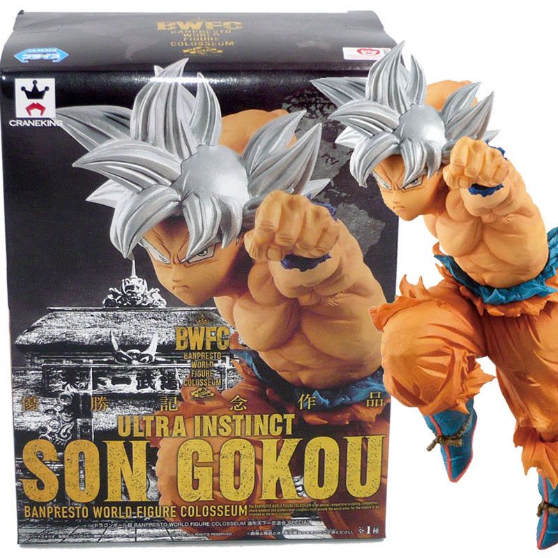 Banpresto World Figure Colosseum Dragon Ball Super Ultra Instinct Goku 6" Statue