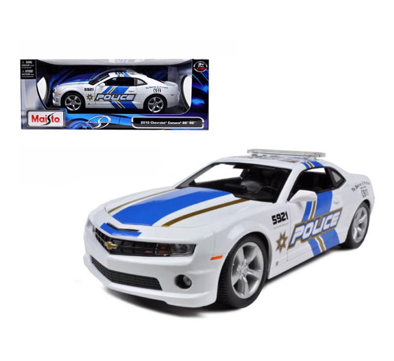 2010 Chevrolet Camaro RS SS Police 1/18 Diecast Model Car by Maisto