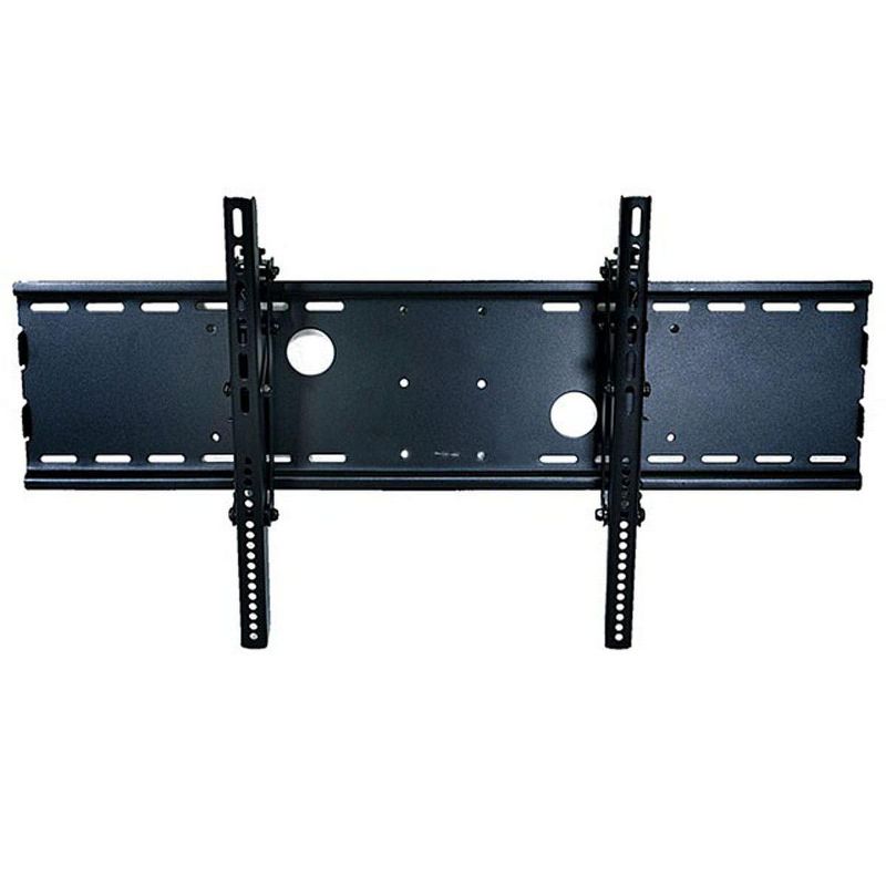 Monoprice Titan Series Tilt Wall Mount For Extra Large 37" - 70" Inch TVs Displays, Max 165 LBS. 100x100 to 850x450, Black, UL Certified