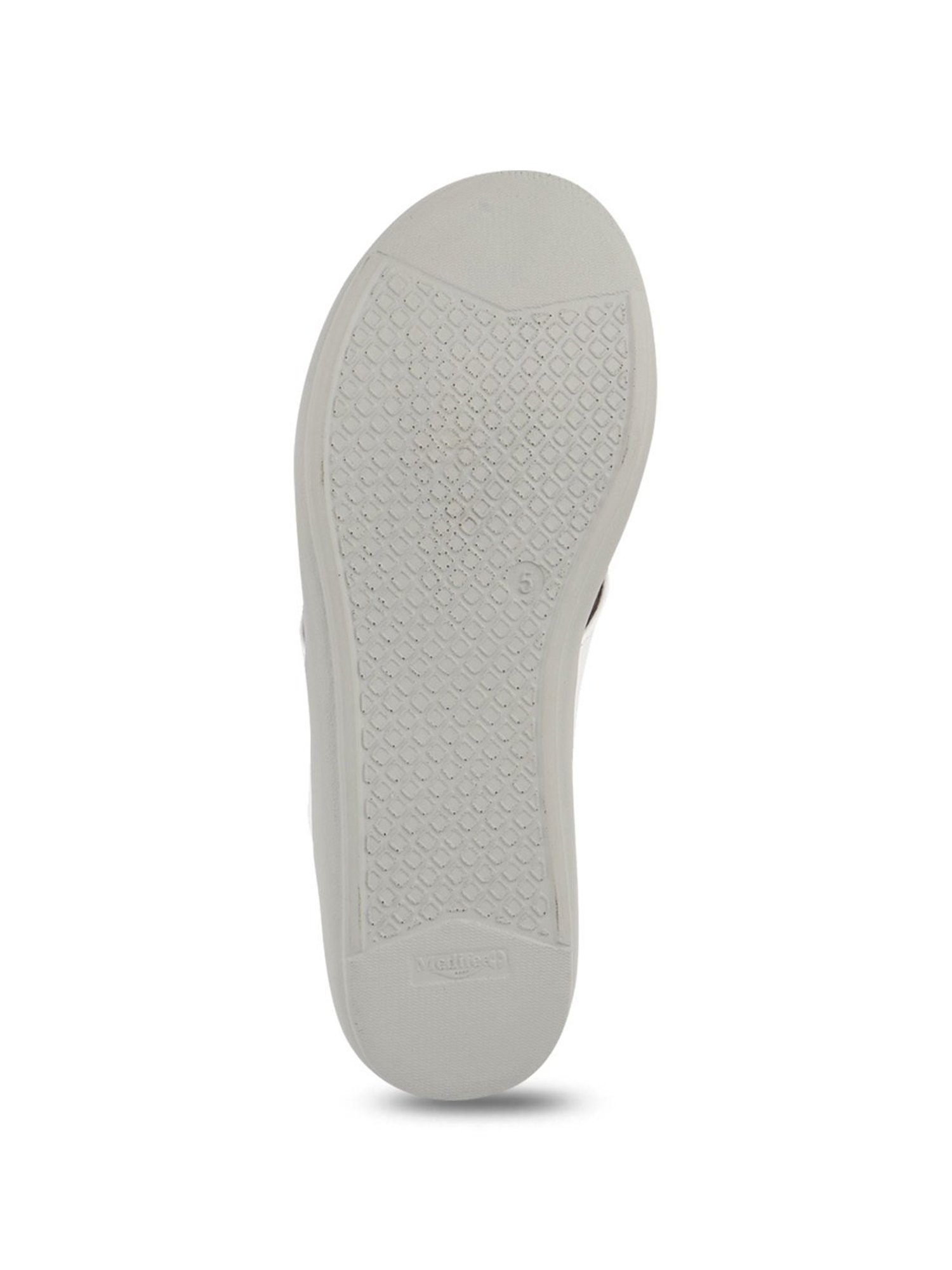 MediFeet Women's Standard White Thong Sandals