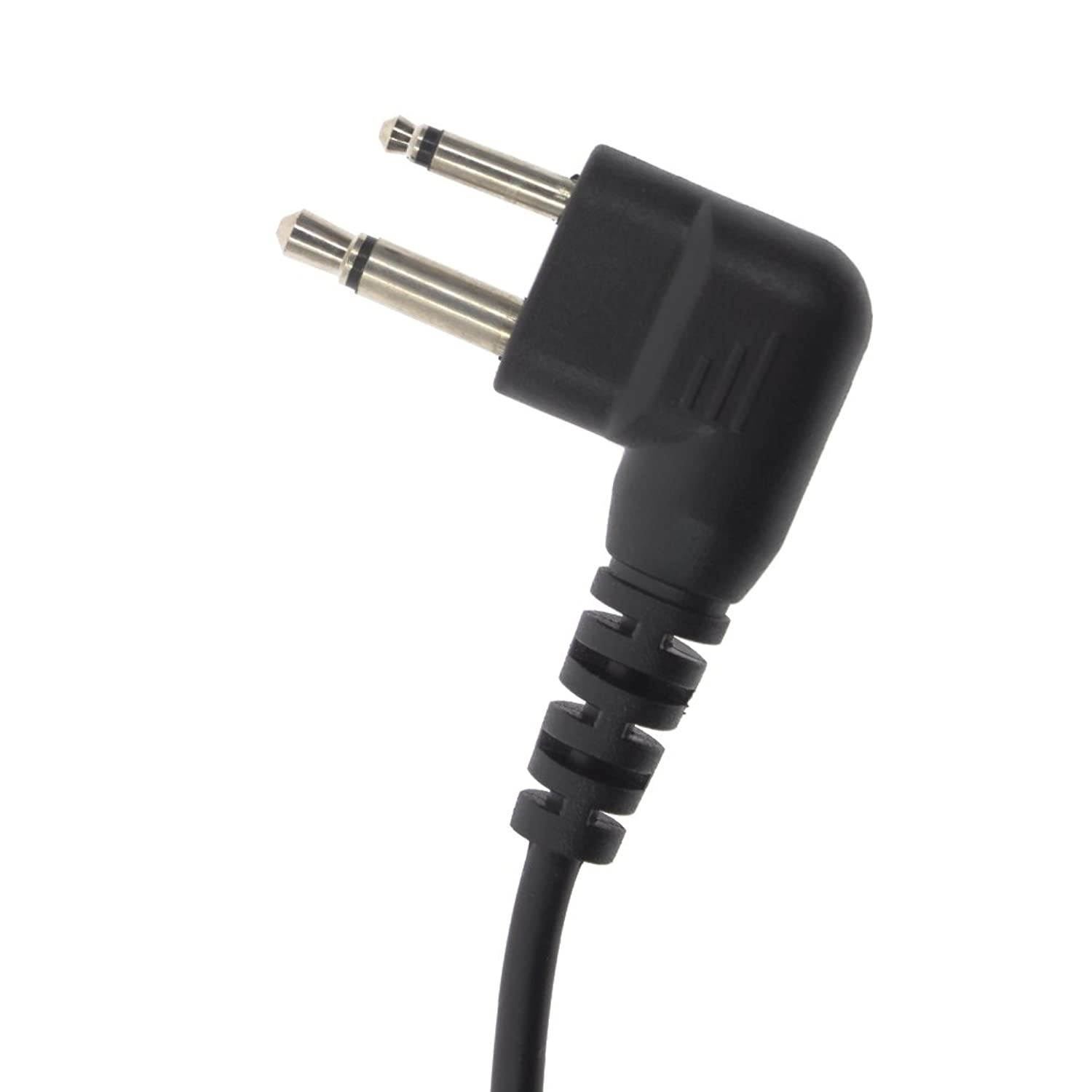 AOER Covert Acoustic Tube Earpiece 2 PIN for Motorola Radio(Pack of 10)