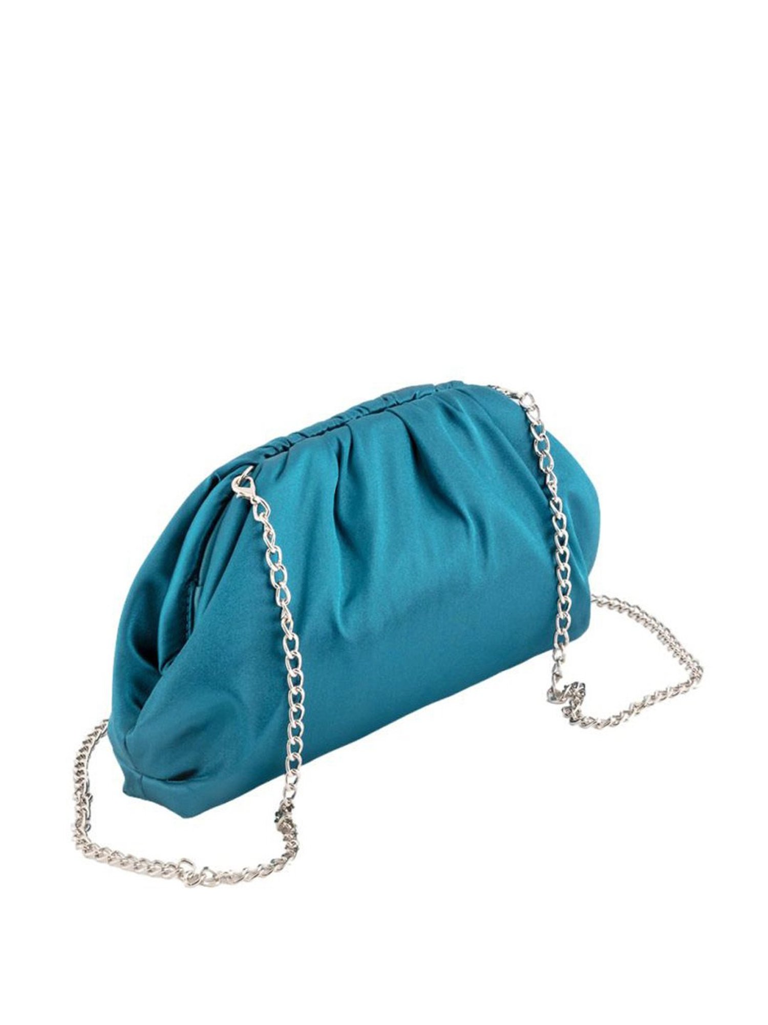 Carpisa Caipirinha Winter Petrol Silk Solid Sling Handbag