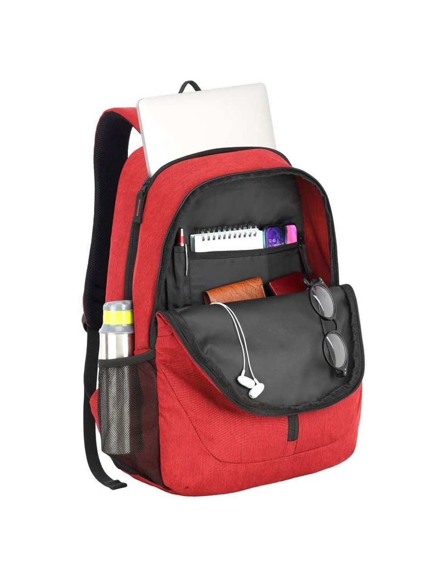 Lavie Red Medium Laptop Backpack