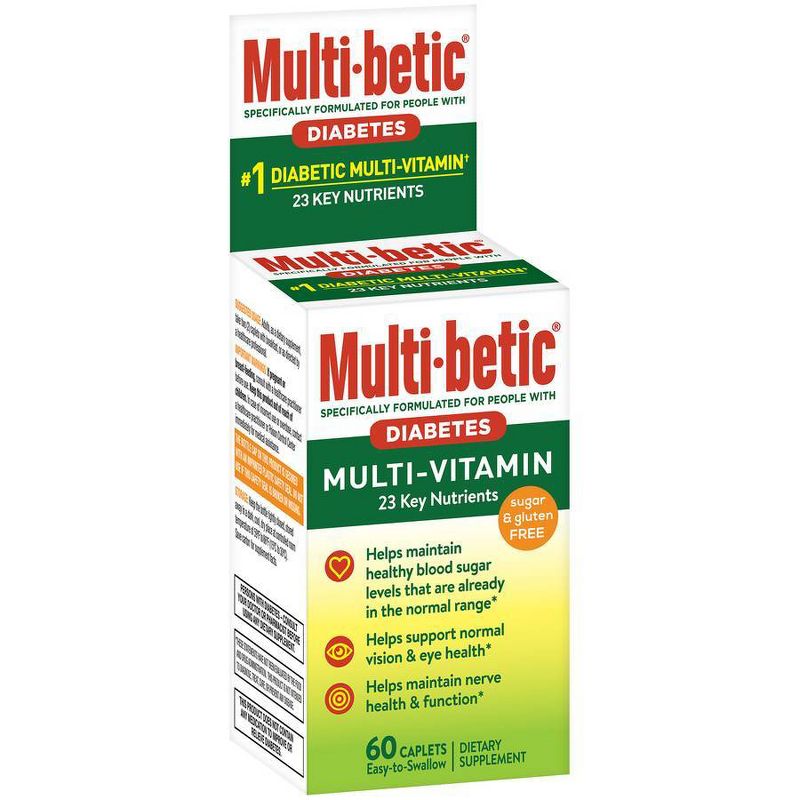 Multi Betic Multi Vitamin Advanced Diabetic Formula - 60 Tablets