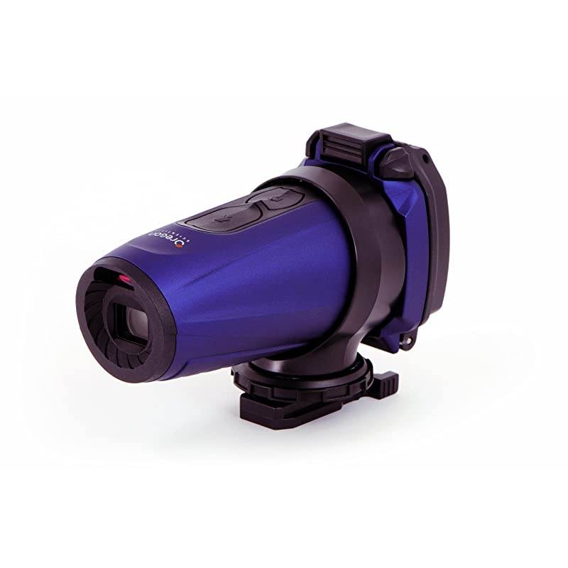 ATC 5K Waterproof Action Cam Flash Memory Video Recorder with 1.5-Inch Color LCD Screen, Still Image and Web Cam Capabilities (Blue)