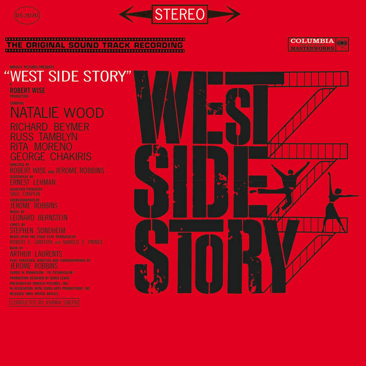 Leonard Bernstein West Side Story The Original Sound Track Recording 2LP (Vinyl)