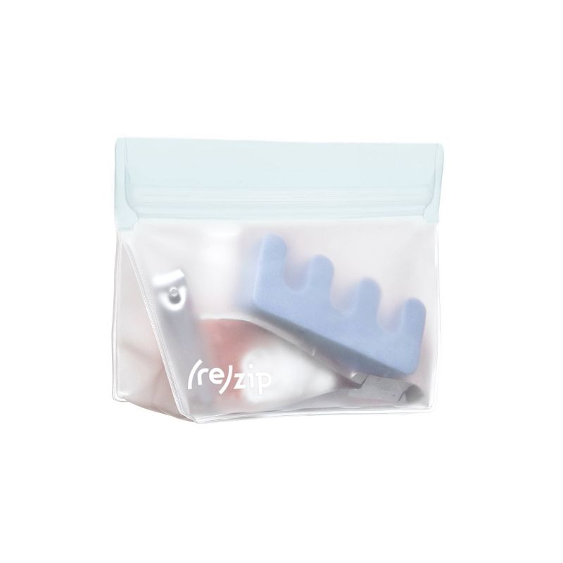 (re)zip Leak-Proof Clear Reusable Stand Up Storage Starter Kit - 5ct
