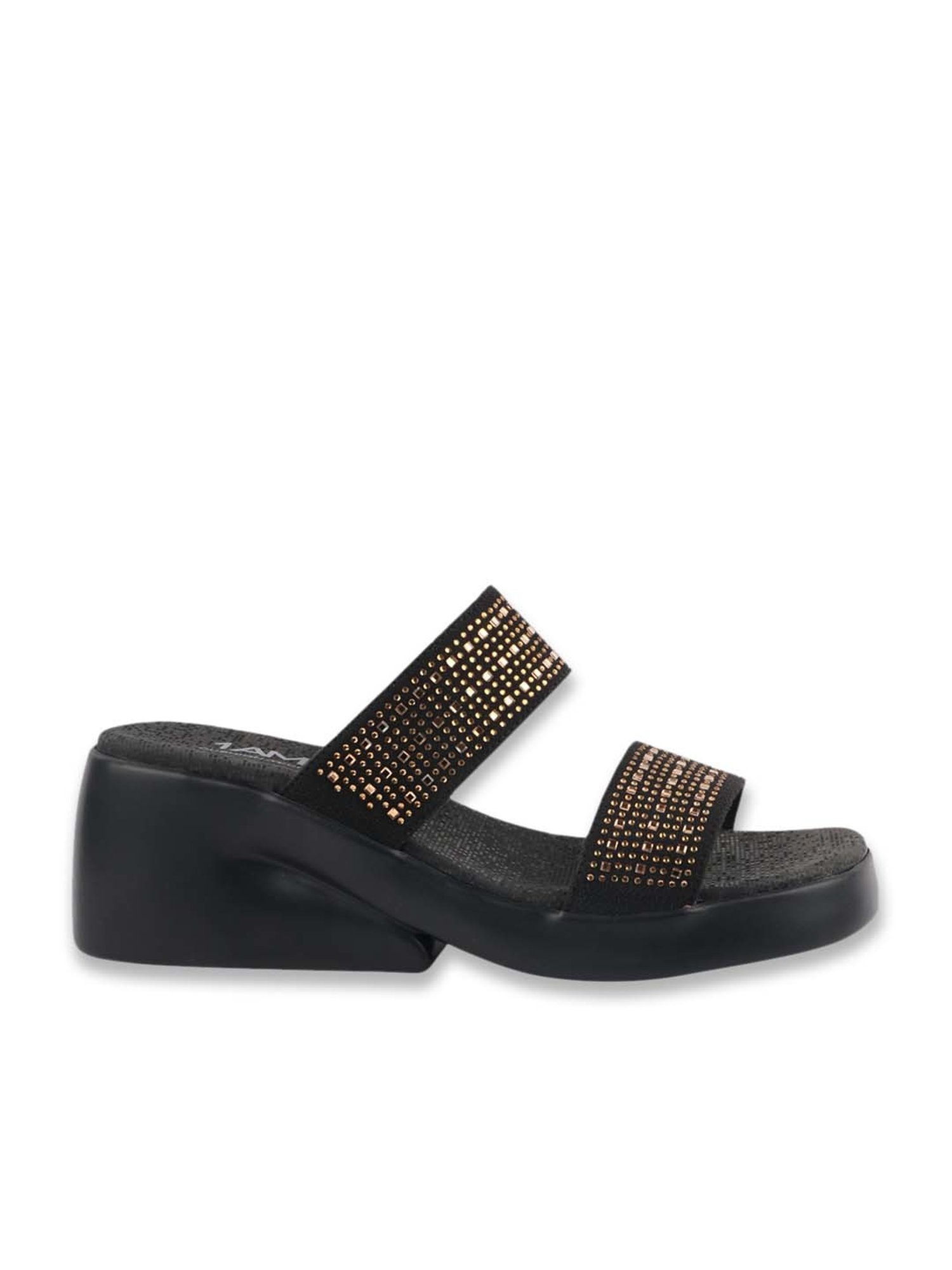 MediFeet Women's Black Casual Sandals