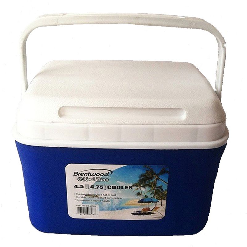 Brentwood 4.5 Liter (4.75Qt) Cooler Box / Ice Chest