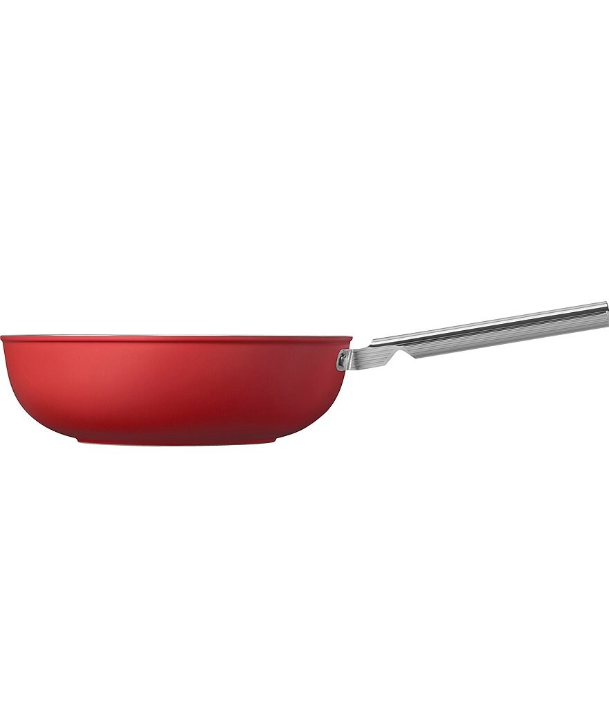 Smeg 50s Retro Style Nonstick 12#double; Wok Pan