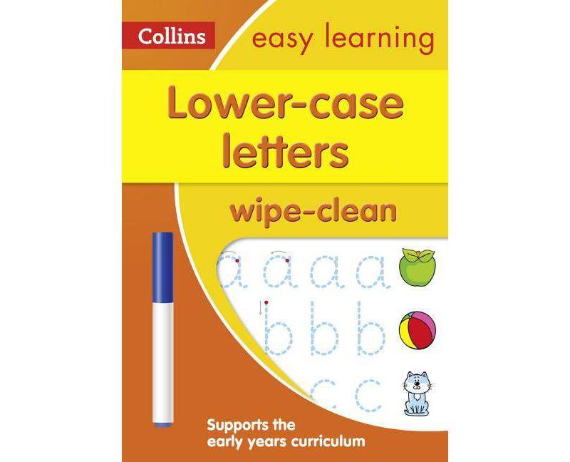 Lower-Case Letters - (Collins Easy Learning) (Hardcover)