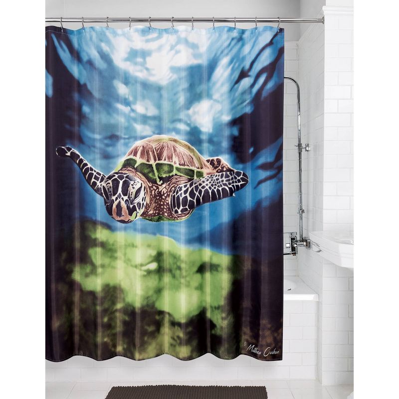 Sea Turtle Shower Curtain - Allure Home Creation