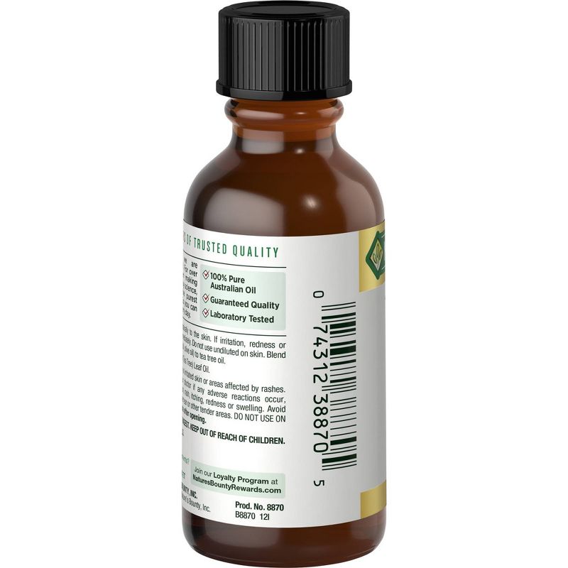 Nature's Bounty Natural Tea Tree Oil Herbal Supplement - 1oz