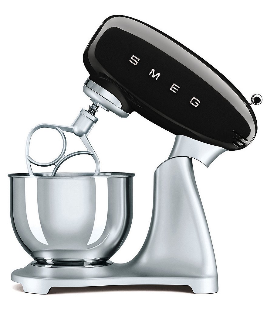 Smeg 50's Retro 5-Quart Stand Mixer with Stainless Steel Bowl (Model #SMF01)