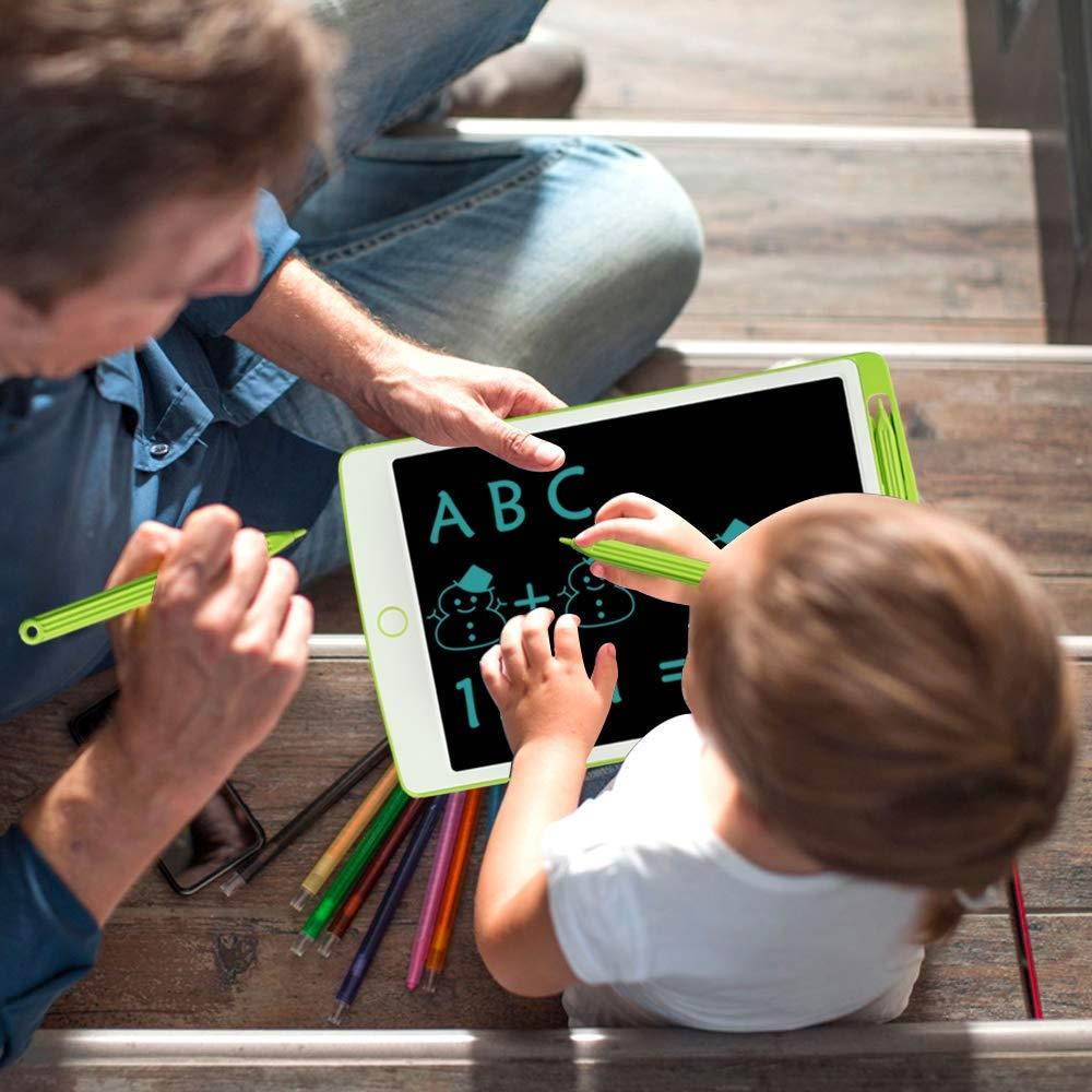 LCD Writing Tablet, 10 Inch Digital Electronic Graphics Tablet Ewriter with Memory Lock Mini Board Handwriting Pad Suitable for Kids and Adults for Home, School and Office