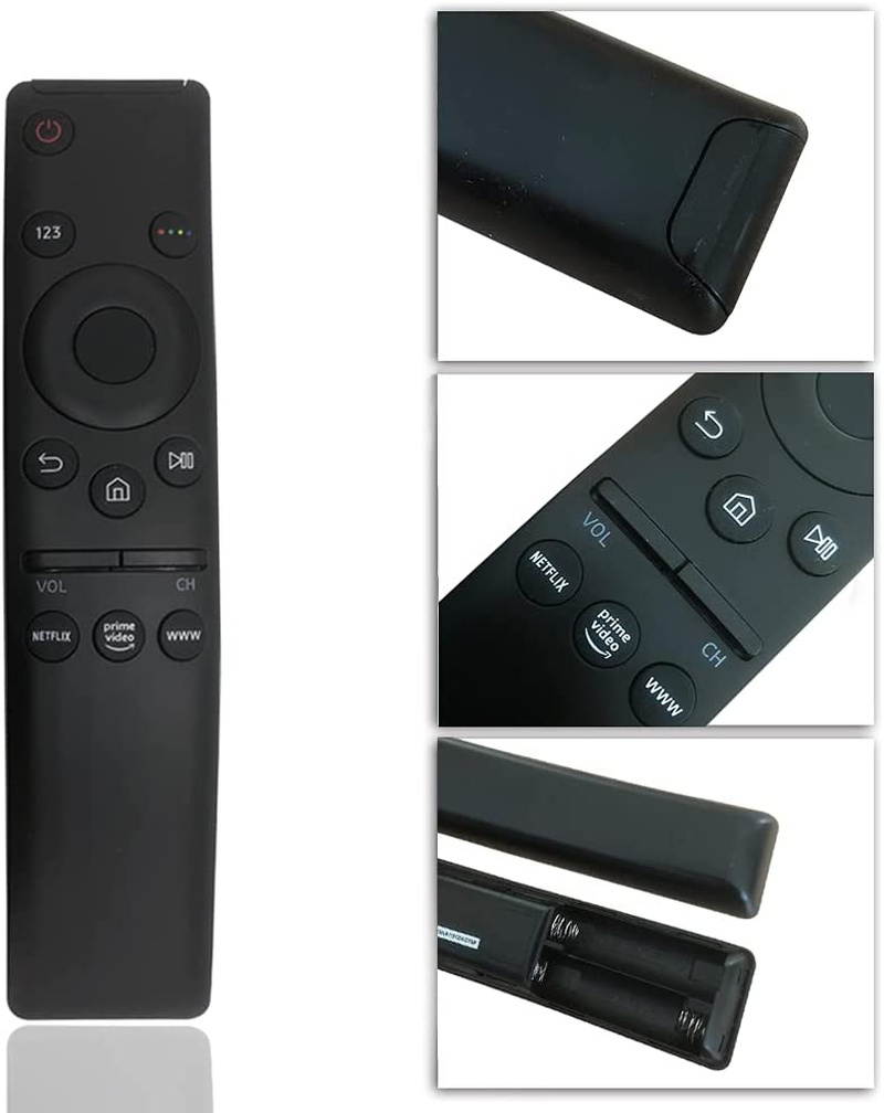 SIUMAL Universal Remote Control for Samsung Smart TV Remote Suitable for All Samsung Smart TV LCD LED QLED 4K 3D HDTV Models with Netflix/Prime Video Buttons