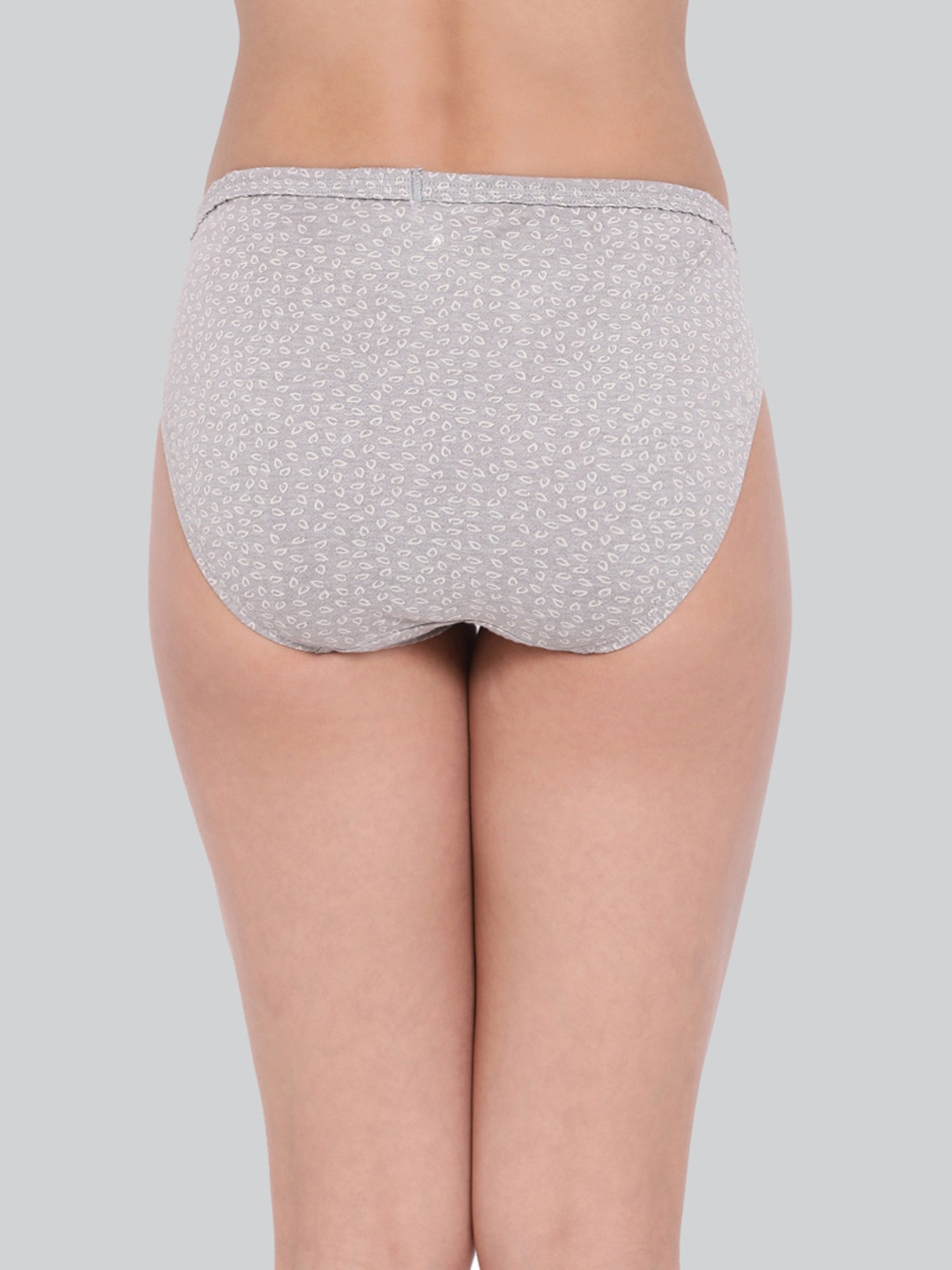 Lyra Assorted Color Cotton Printed Bikini Panties - Pack Of 6