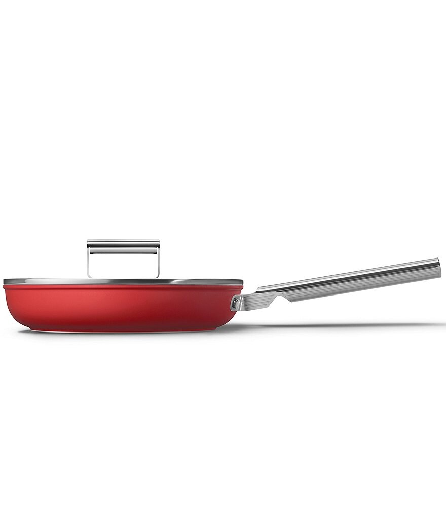 Smeg 50s Retro style Nonstick 10#double; Frying Pan