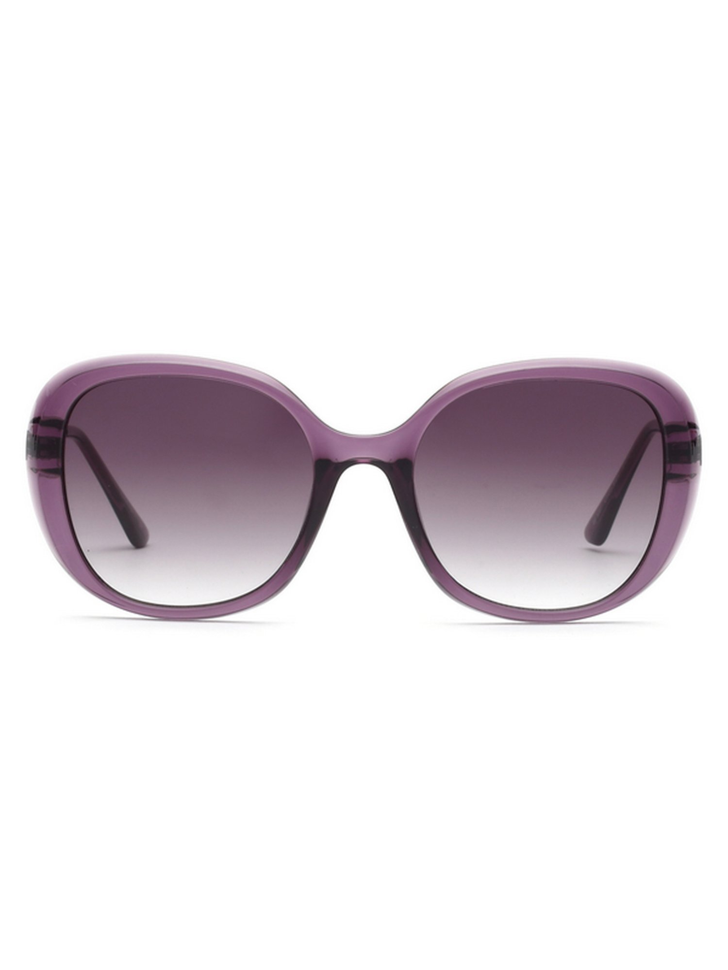 bebe Grey Round Sunglasses for Women