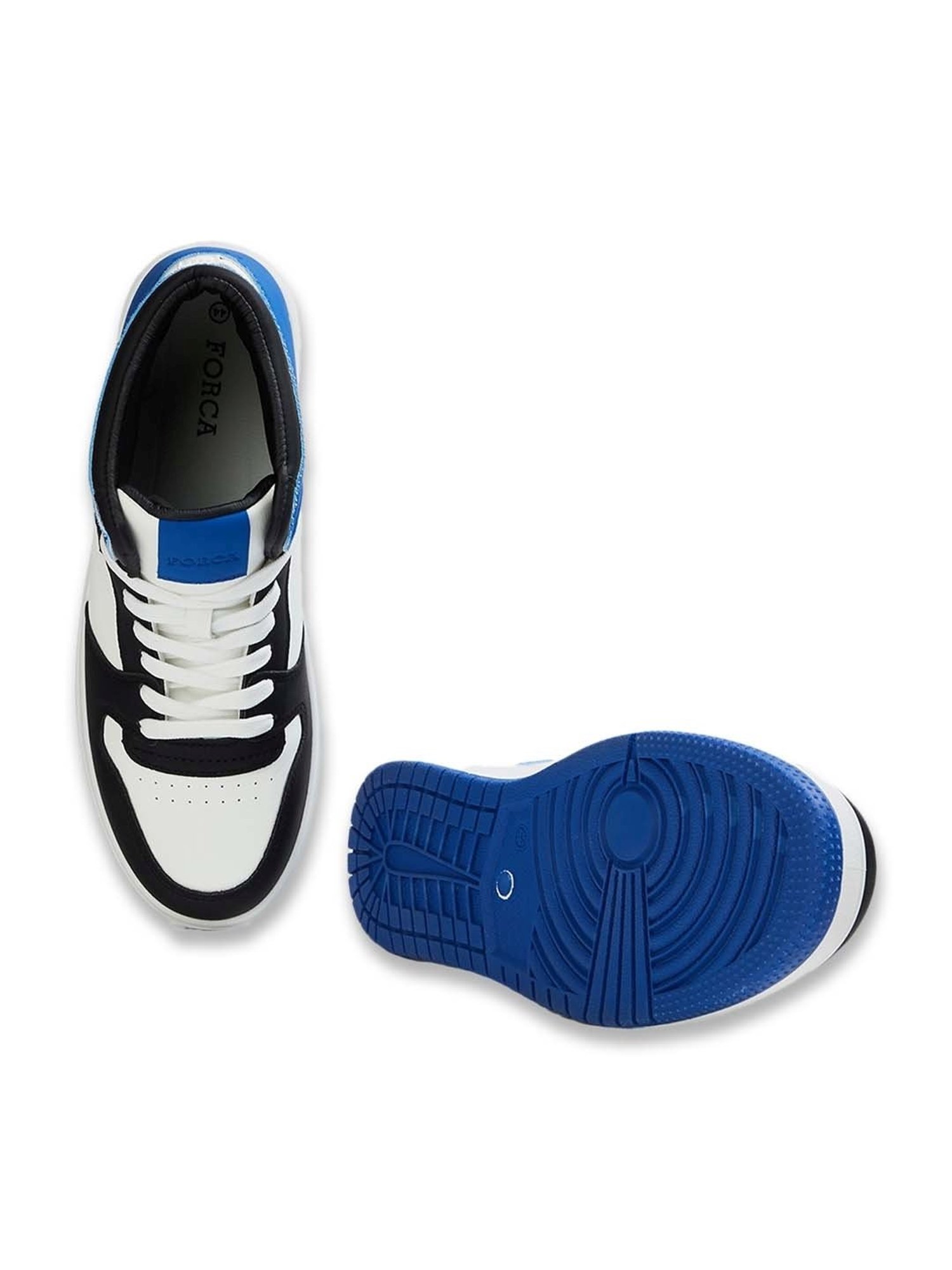 Forca by Lifestyle Men's Blue Ankle High Sneakers