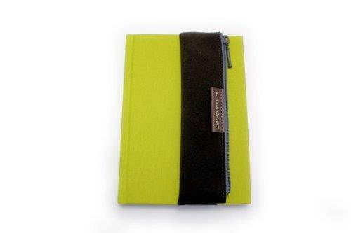 ITOYA Color Chart Ecsaine Notebook Band - Pen Case A6 Brown