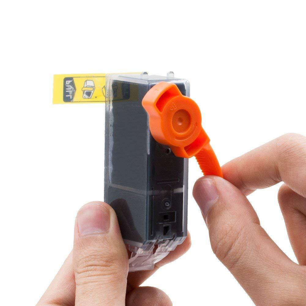 E-Z Ink (TM) Compatible Ink Cartridge Replacement for Canon PGI-5 PGI5 CLI-8 CLI8 to use with Pixma Pro9000 iP6600D iP4300 iP4500 MP600 (3 Large Black,3 Small Black,3 Cyan,3 Magenta,3 Yellow, 15 pack)