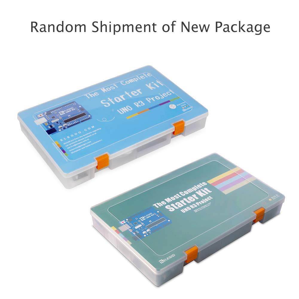 Elegoo For Arduino UNO R3 Project Most Complete Starter Kit w/ Tutorial for  MEGA2560 UNO NANO (63 Items)
