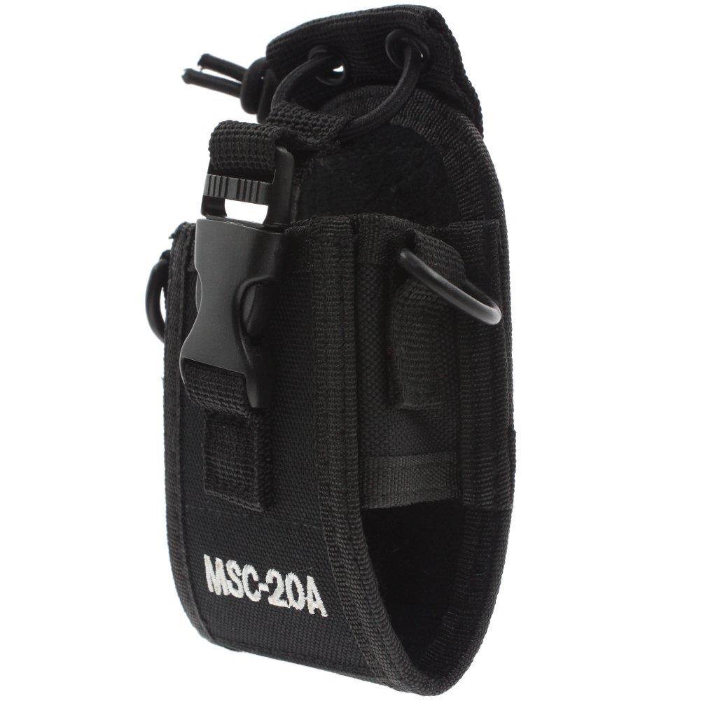 AOER Multi-Function Universal Fabric Pouch Case Holder Case MSC-20A For GPS Two Way Radio Walkie Talkie Motorola Kenwood Midland ICOM Yaesu