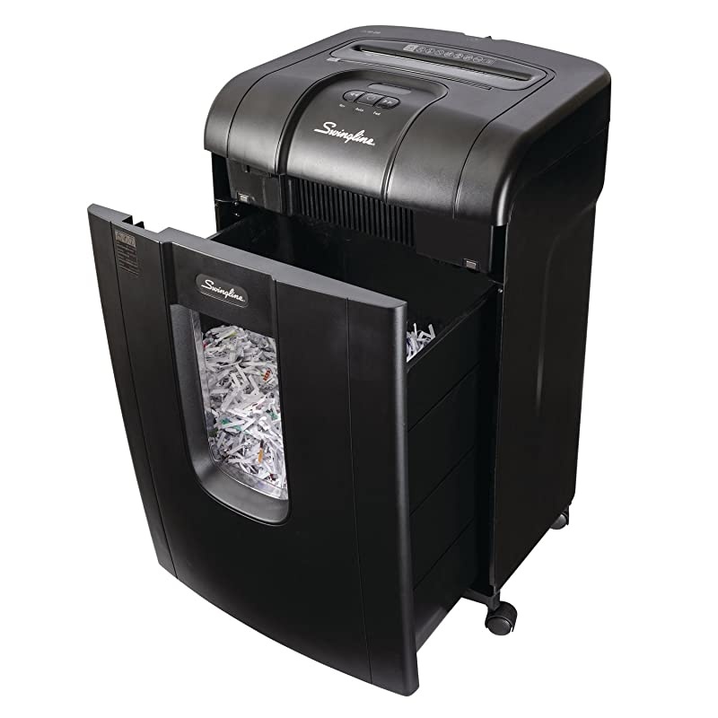 Heavy Duty Home Shredder, SX19-09, Super Cross-Cut, 19 Sheets (1758493), Black