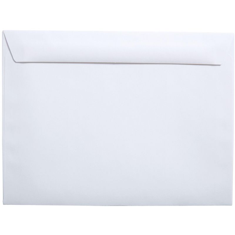 MyOfficeInnovations Wove Side-Opening Booklet Envelopes 9" x 12" White 100/BX 473009