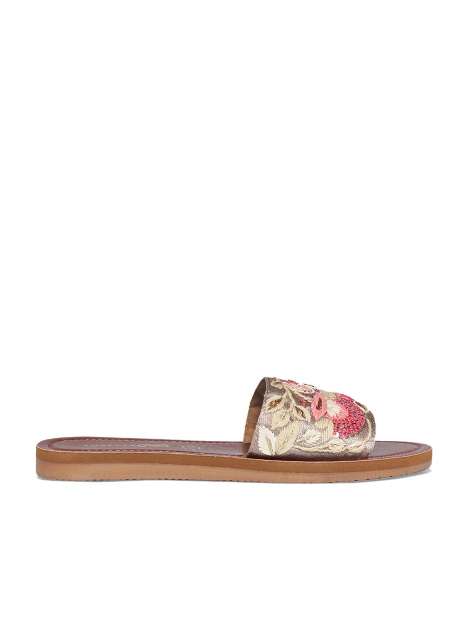 Forever Glam by Pantaloons Women's Multicolor Ethnic Sandals
