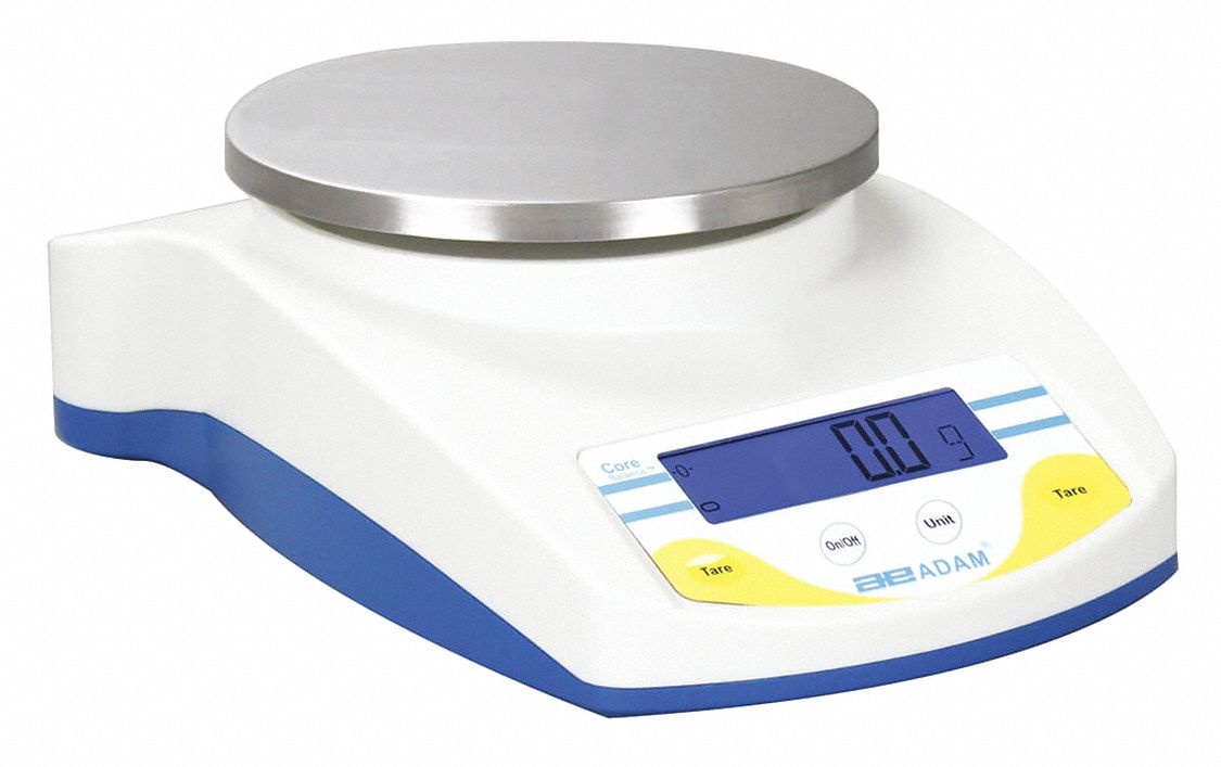 ADAM EQUIPMENT CQT 2601 Digital Balance,SS Platform,2600g Cap.