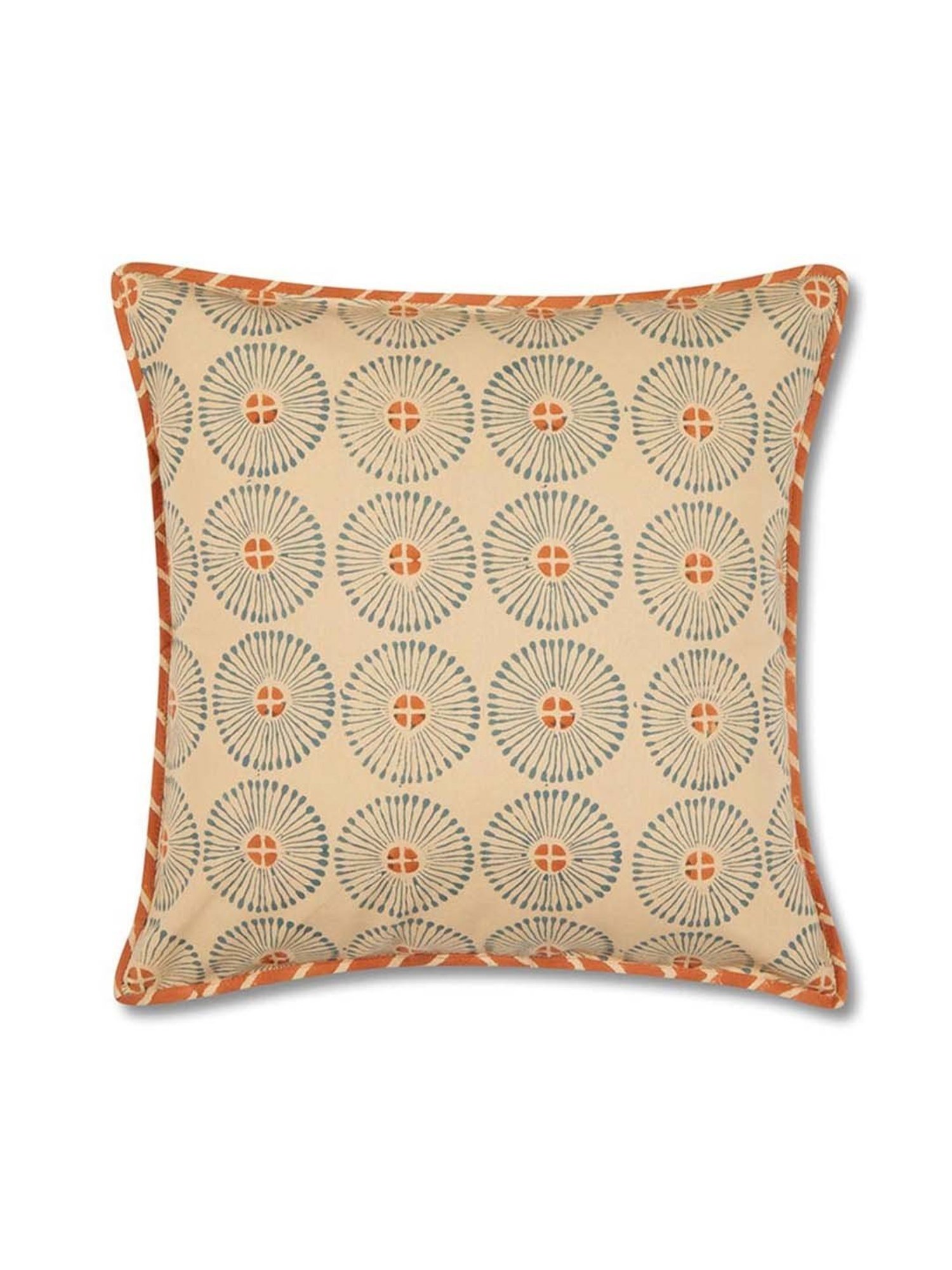 Fabindia Jaisalmer Multicolor Cotton Cushion Cover