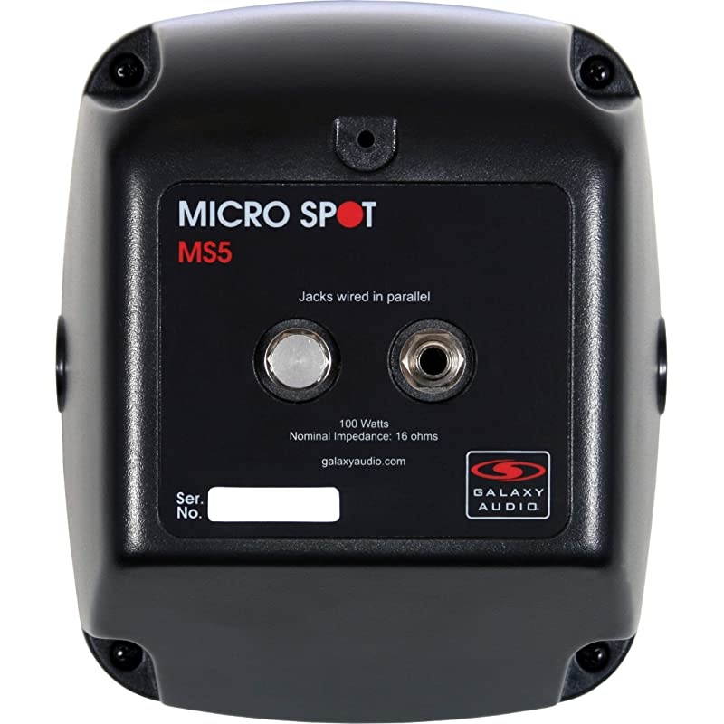 MS5 Micro Spot 5 Passive Personal Monitor Speaker