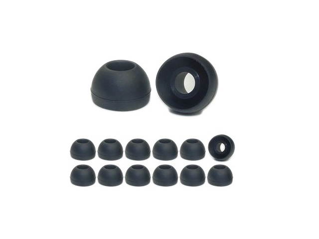 Skullcandy ear tips replacement parts; replacement ear tips for Skullcandy ear gels - 6 pairs, small