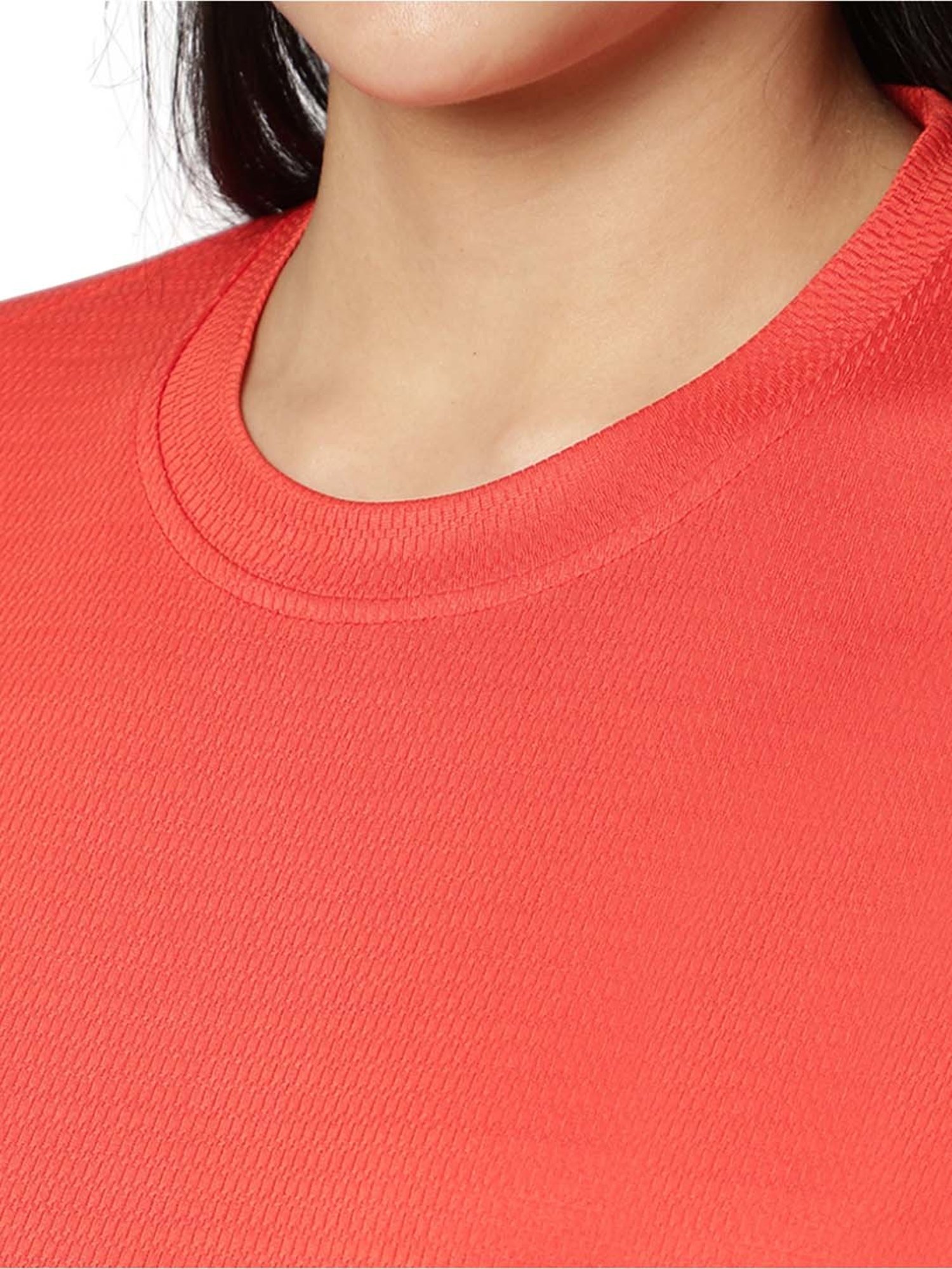 Omtex Rust Regular Fit Sports T-Shirt