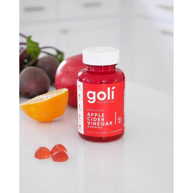 Goli Apple Cider Vinegar Gummies - 60ct