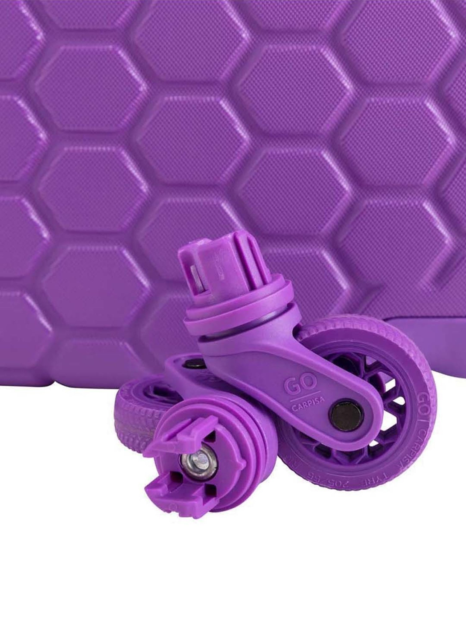CARPISA 4 Wheel Violet Small Hard Cabin Trolley - 36 cm