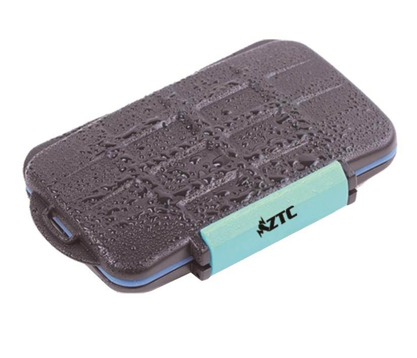 ZTC Micro Card Travel Case 16 x Micro Cards Rugged Water and shock proof. Floats if Dropped in The Water Model ZTC-CAS002