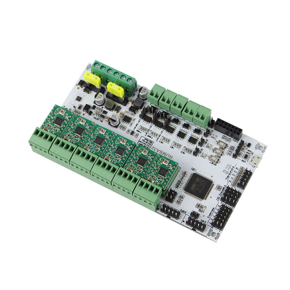 Buy RUMBA Mainboard 32Bit 3D Printer Mainboard + A4988 Stepper Motor