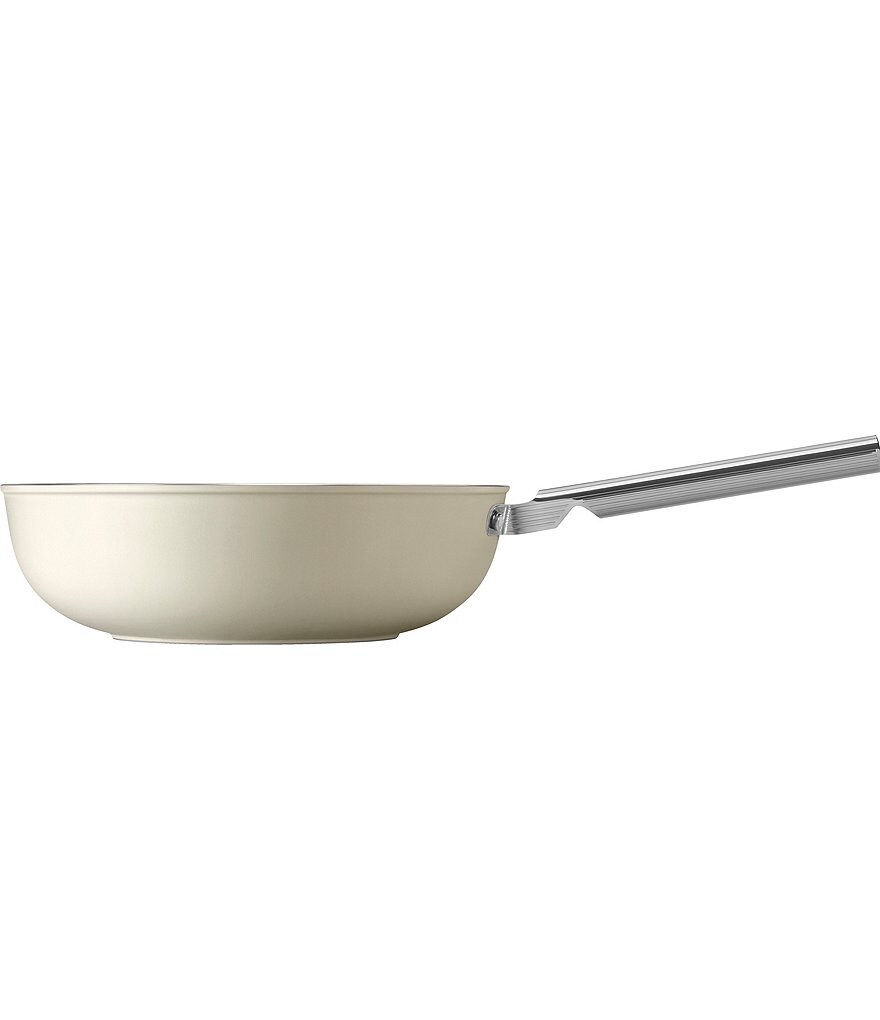 Smeg 50s Retro Style Nonstick 12#double; Wok Pan