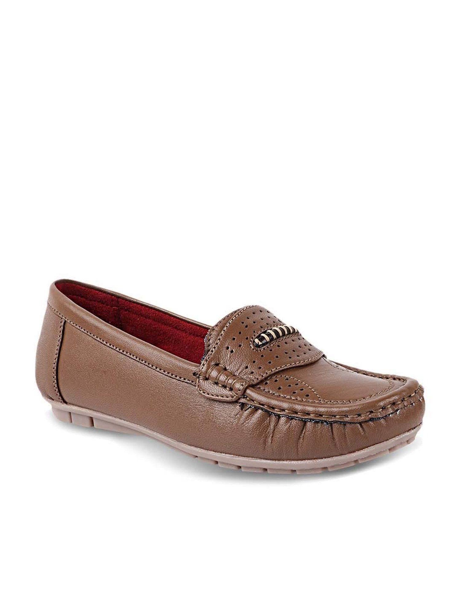MediFeet Women's Brown Casual Loafers