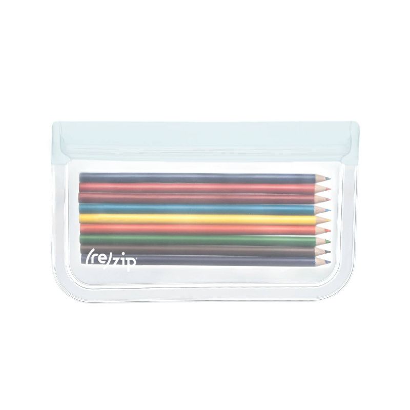 (re)zip Leak-proof Clear Reusable Storage Bag Kit - 5ct