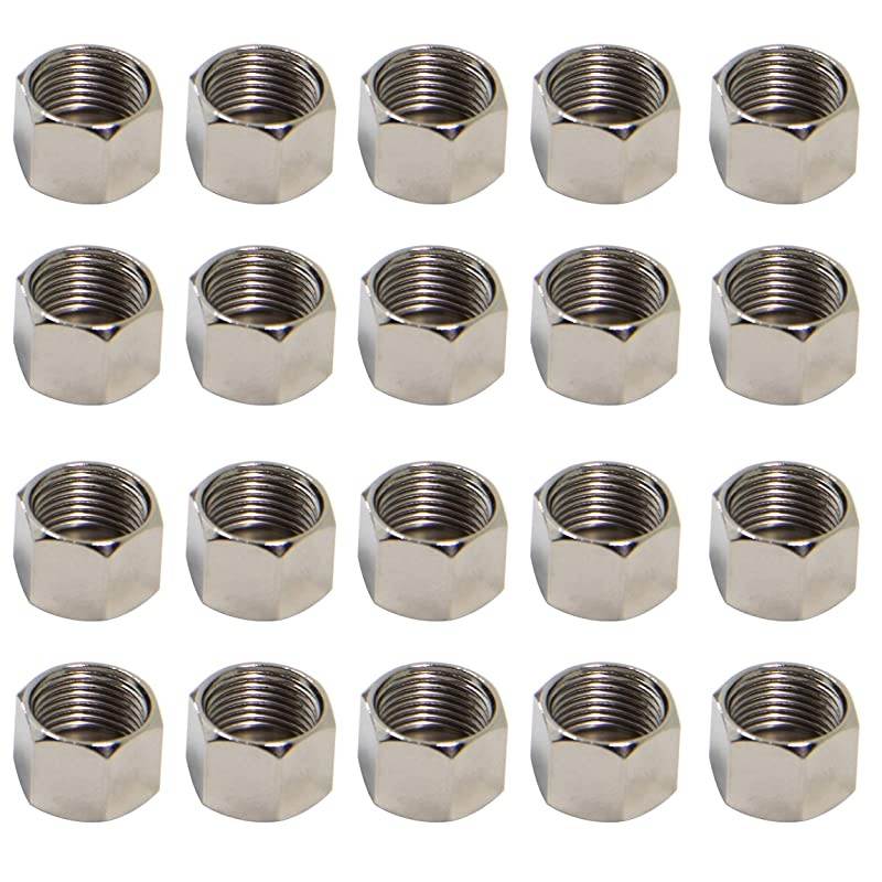 20-Pack F Weather Caps Outside Waterproof Dustproof Cover for TV Amplifier Splitter Coax Cable Outlets Wall Plates F Female Conectors