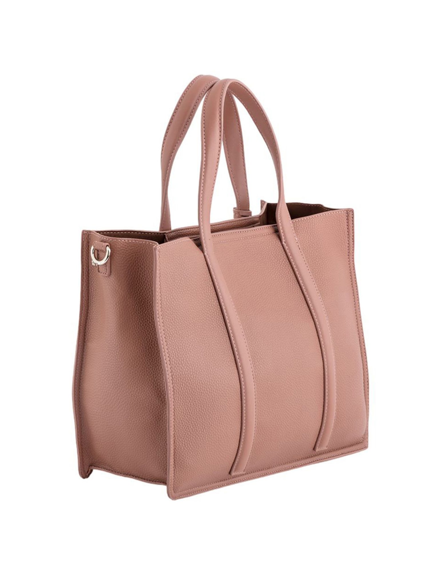 Carpisa New Waikiki Onion Faux Leather Solid Tote Handbag