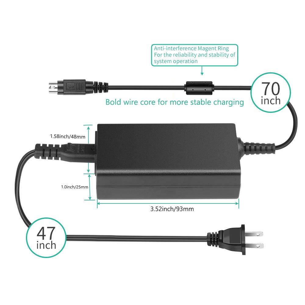 [UL Listed]TFDirect 24V Epson C825343 Replacement AC Adapter For Epson PS-180 PS-170 PS-150 PSA242 C32C825343 M159A M159B M235A M129C TM-T88II TM Series T88III POS Printer DC Charger Power Supply Cord